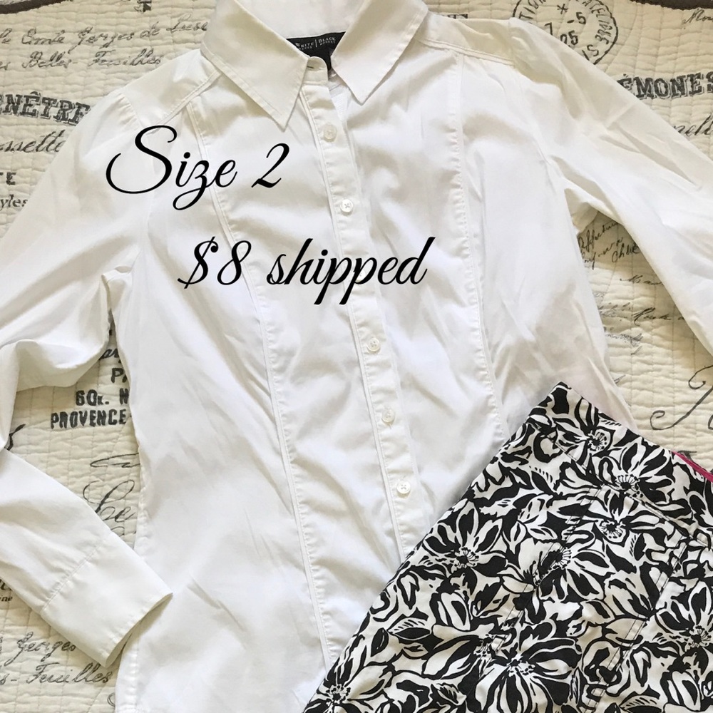 White House/Black House Blouse